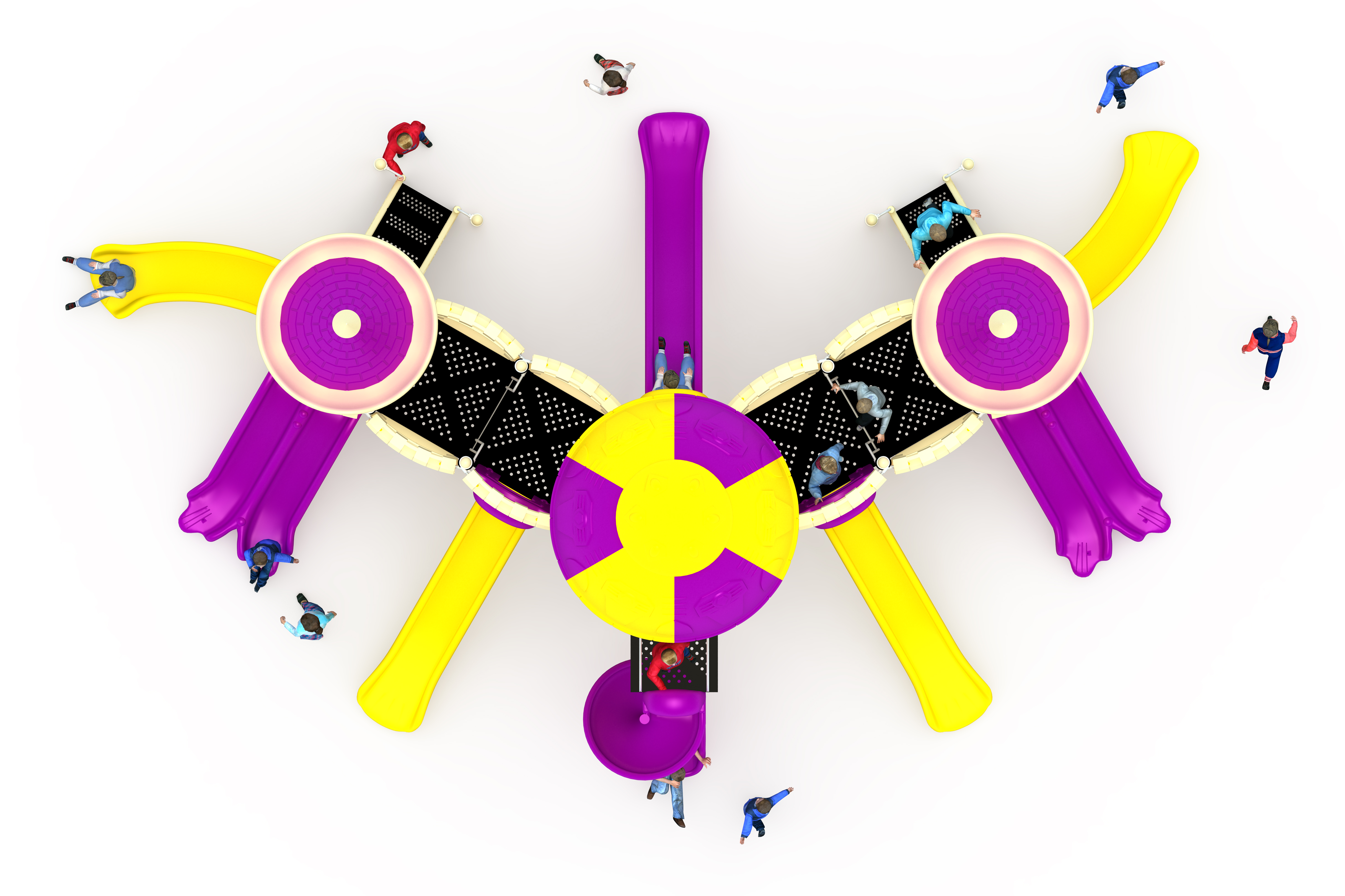 Kale Temalı Oyun Grubu B-200 PRK-206 | Temalı Metal Oyun Grupları | Erse Kent Mobilyaları